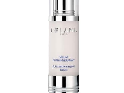 Intensives Feuchtigkeitsserum, das die hauteigene Hyaluronsäureproduktion stimuliert "Sérum super-hydratant" von Orlane, 30 ml ca. 118 Euro