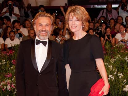 Christoph Waltz und seine Frau Judith Waltz