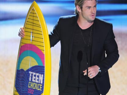 Chris Hemsworth wurde für seine Rollen in "Snow White and the Huntsman" und "The Avangers" ausgezeichnet