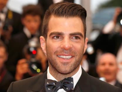 Tag 9 in Cannes: Zachary Quinto zeigte sich gut gelaunt auf der Premiere von "All Is Lost"