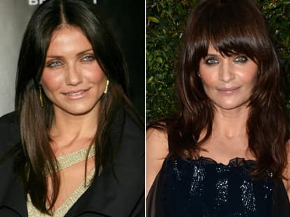 Cameron Diaz und Helena Christensen