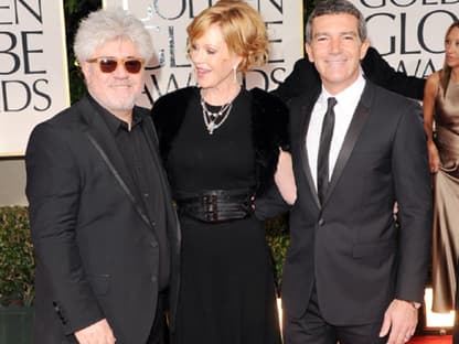 Pedro Almodovar, Melanie Griffith, Antonio Banderas