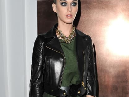 Katy Perry nach der Show von Yves Saint-Laurent