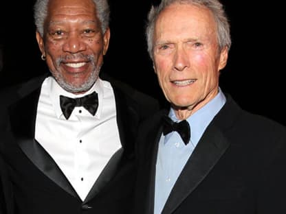 Morgan Freeman und Clint Eastwood spielten schon in einigen Filmen gemeinsam. Eastwood wurde somit die Ehre erteilt, den Preisträger zu krönen