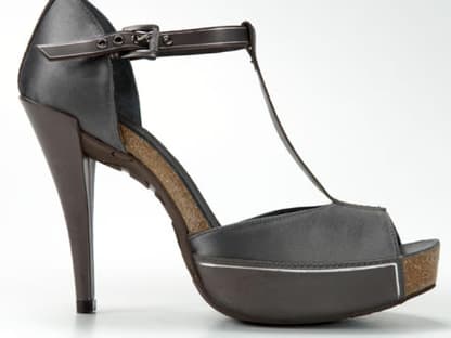 Peep Toes mit Naturplateau von Pedro Garcia, ca. 300 Euro