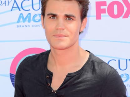 Wir lieben diesen unschuldigen Dackelblick von "The Vampire Diaries"-Liebling Paul Wesley 