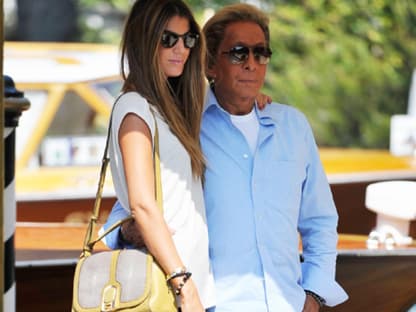 Gesichtet: Bianca Brandolini D'Adda mit Star-Designer Valentino