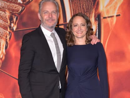 Regisseur Francis Lawrence und Produzentin Nina Jacobson