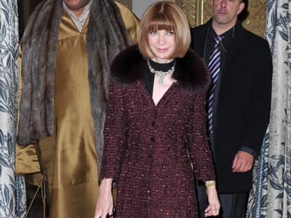 Andre Leon Talley mit Anna Wintour (Vogue USA)