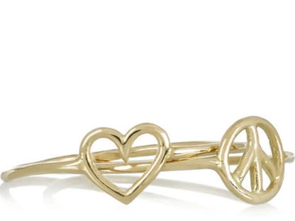 Ring von Aurélie Bidermann, ca. 370 Euro, über www.net-a-porter.com