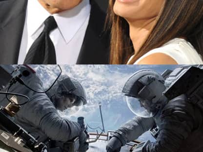 "Gravity" ist ein absoluter Kassenschlager. In den Hauptrollen sind George Clooney und Sandra Bullock zu sehen - beide sind zweite Wahl ...