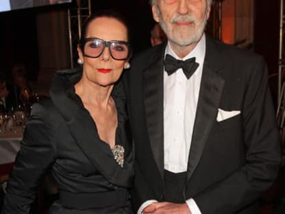 Hollywood in Wien: Lady Birgit "Gitte" Lee  und ihr Ehemann Sir Christopher Frank Carandini Lee waren ebenfalls Gäste des zweiten Wiener Filmballs