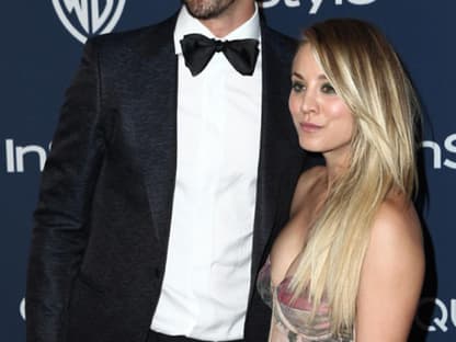 Kaley Cuoco mit ihrem Mann Ryan Sweeting