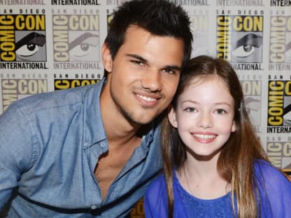 Taylor Lautner und Mackenzie Foy