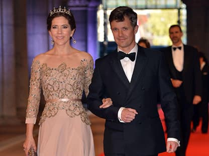 Kronprinz Frederik und Kronprinzessin Mary von Dänemark