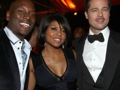 Tyrese Gibson, Taraji P. Henson, Brad Pitt