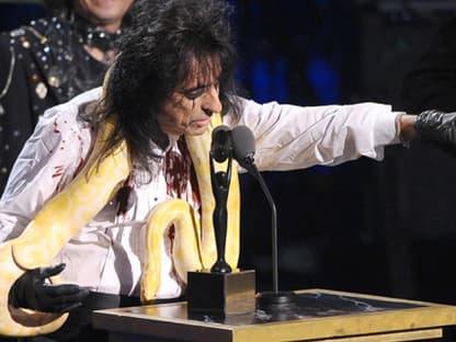 Cool! Rock-Urgestein Alice Cooper wurde in die berühmte "Rock and Roll Hall of Fame" aufgenommen