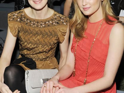 Schauspielerin Kelly Rutherford mit Kaylee DeFer ﻿