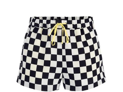 Shorts in Schachbrett-Optik, ca. 28 Euro von Zara