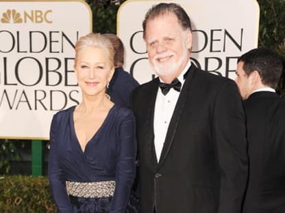 Helen Mirren kam in Begleitung von ihrem Parnter Taylor Hackford