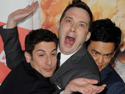 Das wohl bisher coolste Klassentreffen: Jason Biggs, Eddie Kaye Thomas und John Cho feiern die Premiere von "American Reunion"