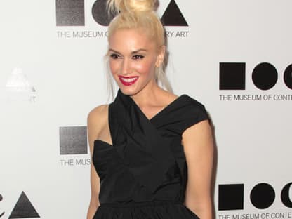 Gwen Stefani mit Turmfrisur