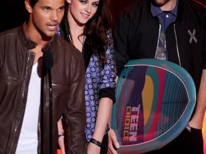 Taylor Lautner, Kristen Stewart und Robert Pattinson räumten mit "Twilight -Breaking Dawn Teil 1" ab