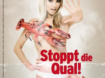 Juliane Raschke. Foto Copyright: PETA