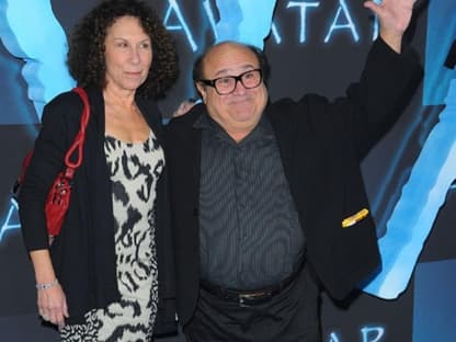 Hollywood-Star Danny DeVito und seine Ehefrau Rhea Perlman, die durch die US-Sitcom "Cheers" berühmt wurde