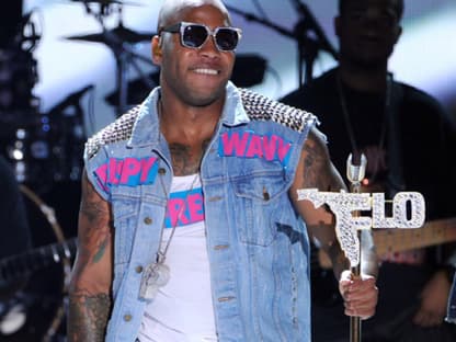 Flo Rida sorgte für musikalische Unterhaltung