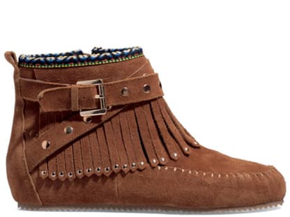 Diese Moccasins sehen besonders hübsch zu kurzen Shorts aus. Von New Yorker, ca. 50 Euro