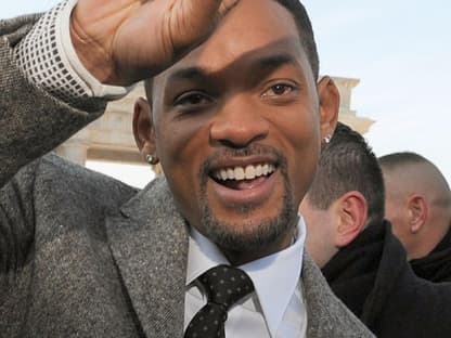 Seine Laune steckt an: Will Smith in Berlin