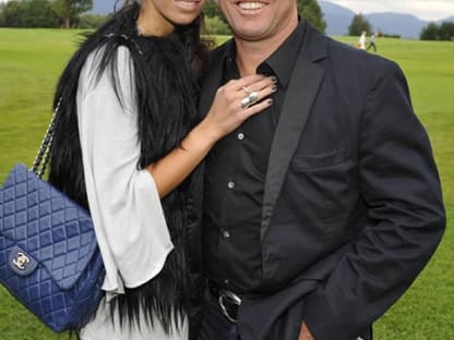 Lothar Matthäus und seine junge Frau Kristina Liliana. Für ihn ist es bereits die vierte Ehe