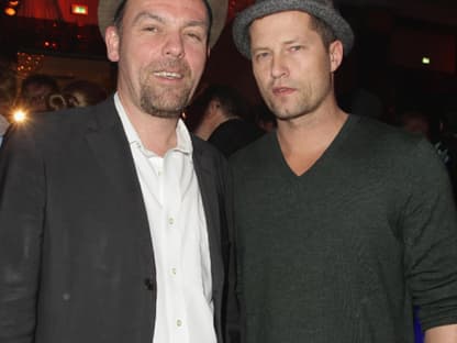 Til Schweiger und Produzent Tom Zickler 