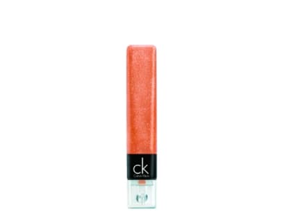  Lipgloss
"Delicious
 Pout - 406" 
 von Calvin 
 Klein Beauty, 
 ca. 14 Euro