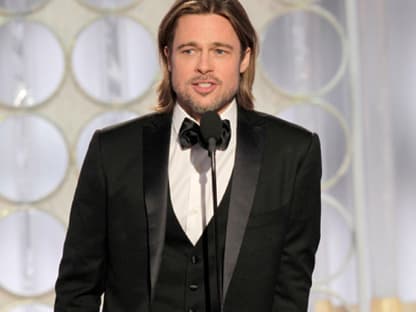 Brad Pitt durfte eine Laudatio halten