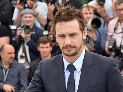 Auch Hollywood-Schnuckelchen James Franco ist gekommen