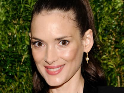 Winona Ryder mit ihrem angestrengten Lachen in New York