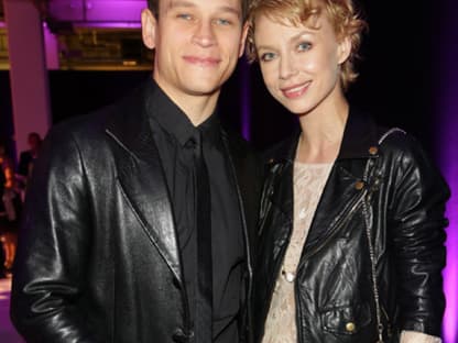 Schauspieler Vinzenz Kiefer und Freundin Masha Tokareva