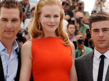 Gemeinsam mit Nicole Kidman und´ Matthew McConaughey stellte er seinen neuen Film "The Paperboy" vor