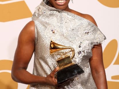 Sängerin Estelle erhielt einen Grammy für ihr Duett "American Boy" mit Kanye West