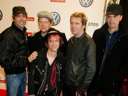 Die Toten Hosen nahmen den Award als beste Band des Jahres entgegen