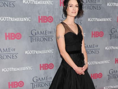 Oh du Schöne! Lena Headey, die böse Königin Cersei, durfte natürlich auch nicht fehlen und sah wie immer absolut hervorragend aus 