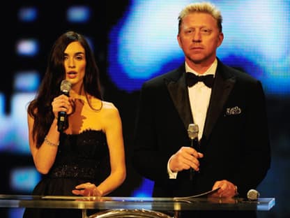 Boris Becker und Schauspielerin Paz Vega halten die Laudatio auf einen der derzeit größten und erfolgreichsten Sportler der Gegenwart