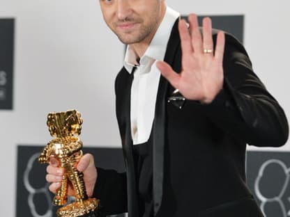 Der Abräumer des Abends war definitiv Justin Timberlake. Unter anderem gewann er in der wichtigen Kategorie "Video des Jahres" für "Mirrors"