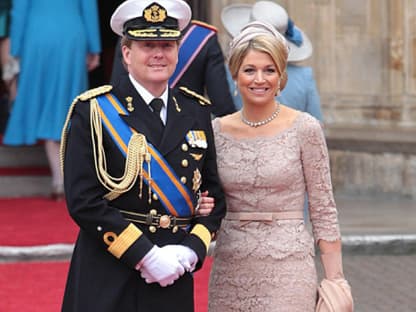 Ein elegantes Paar: Willem-Alexander und Máxima