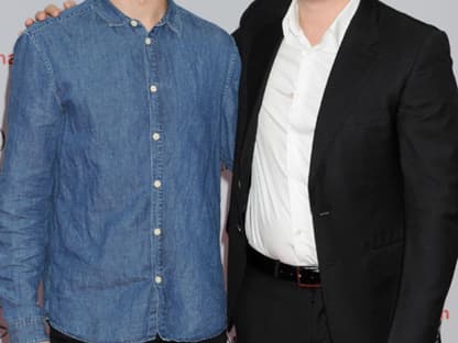 David Kross und Marco Kreuzpaintner