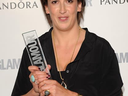 Hatte allen Grund zum Lachen: Miranda Hart ist die Comedian 2011