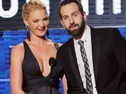 Schön: Schauspielerin Katherine Heigl überreichte gemeinsam mit Ehemann Josh Kelley einen Award