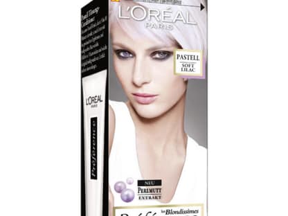 "Péférence Pastell Tönungs-Conditioner Soft Lilac" von L'oreal Paris, ca. 5 Euro